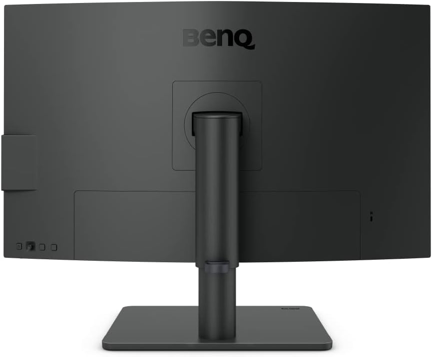 Alt View 1. BenQ - PD2706U 27” 4K UHD Monitor 60Hz 5ms 16:9 P3 Display HDR USB-C, Height, Pivot, Swivel, and  Tilt Adjust HDMI& DisplayPort - Black.