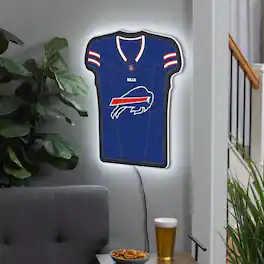 Evergreen Enterprises - Buffalo Bills 23" LED Jersey Lighted Wall Sign - Multicolor