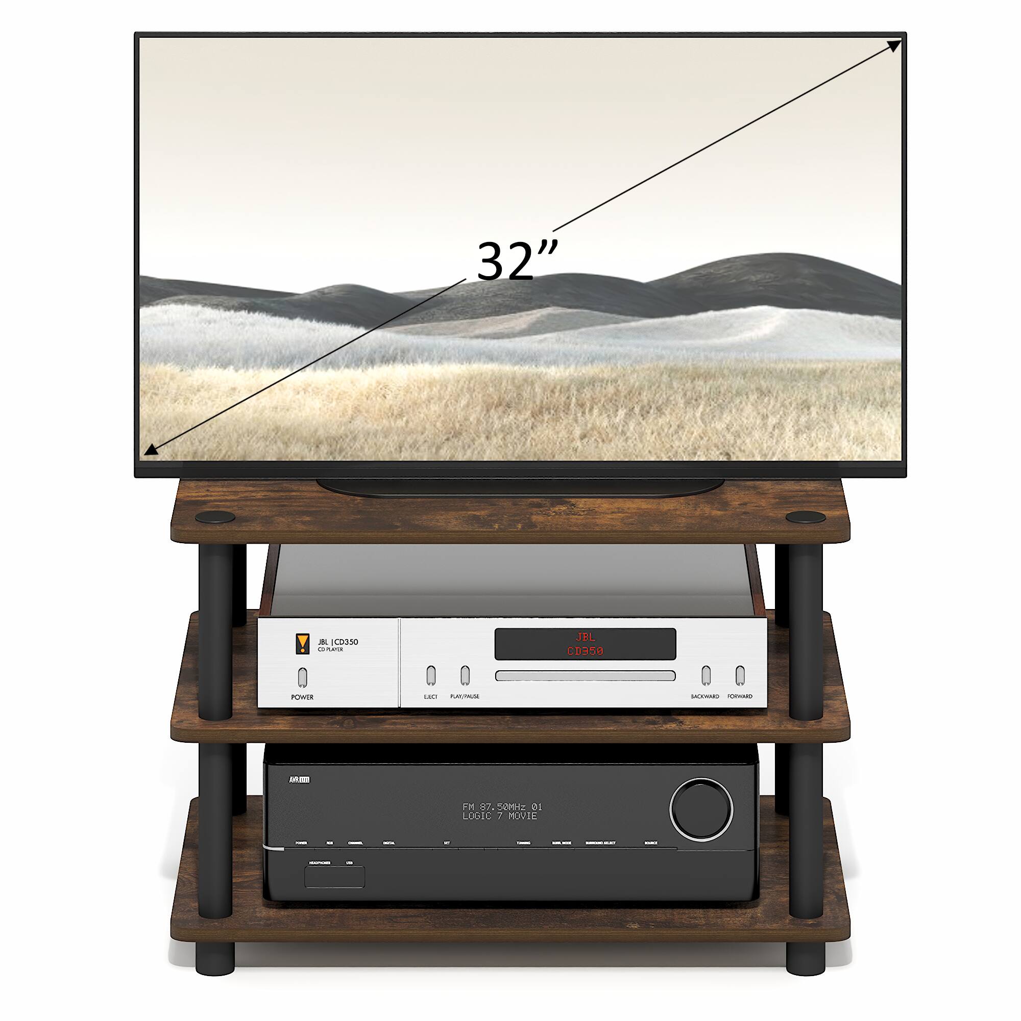 32" - C23s0 adess JEL CD950 PLRIR cAd C n - FM K7.5Am D1 LOGIC 7 MOVIE
