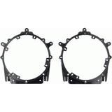 Metra - Speaker Adapter Plate for Select Acura and Honda 2002-2014 Vehicles (2-Pack) - Black