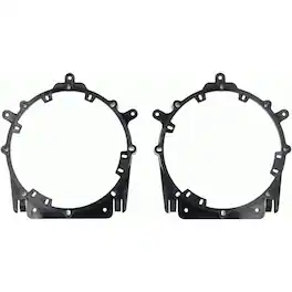 Metra - Speaker Adapter Plate for Select Acura and Honda 2002-2014 Vehicles (2-Pack) - Black