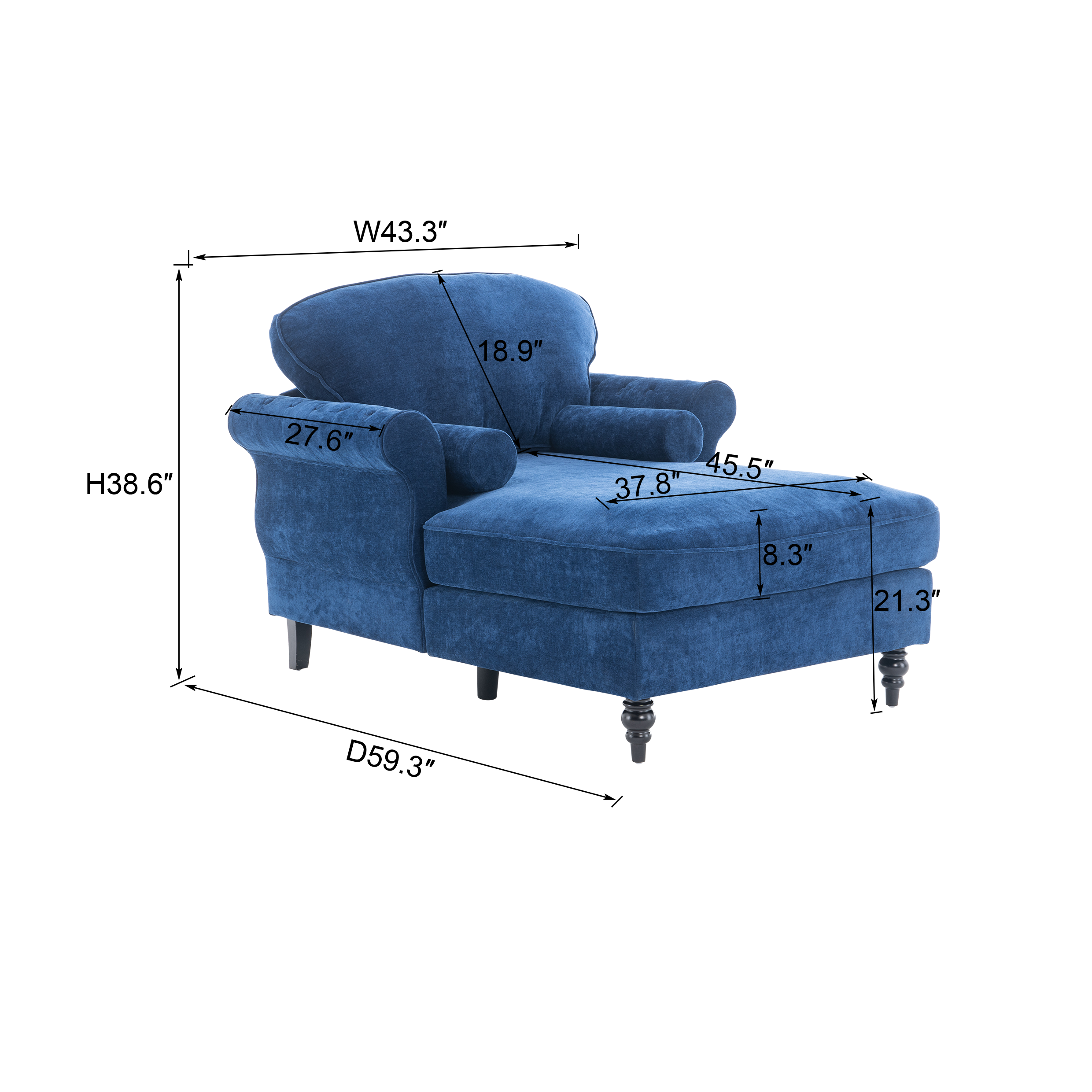 18.9" 27.6" 45.5" 37.8" 8.3" 21.3"