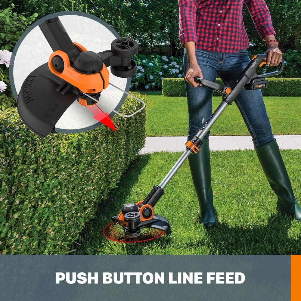 Push Button Line Feed