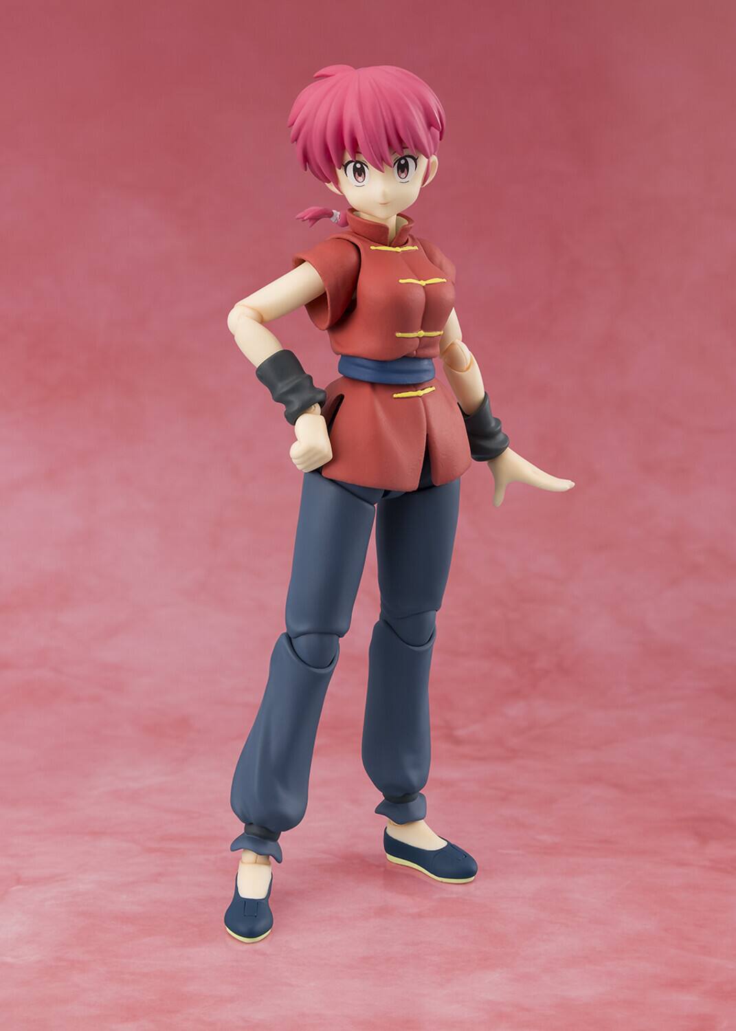 Alt View 1. PopMarket - Tamashii Nations - Ranma 1/2 - S.H.Figuarts - Ranma Action Figure   - COLLECTIBLES - Multicolor.