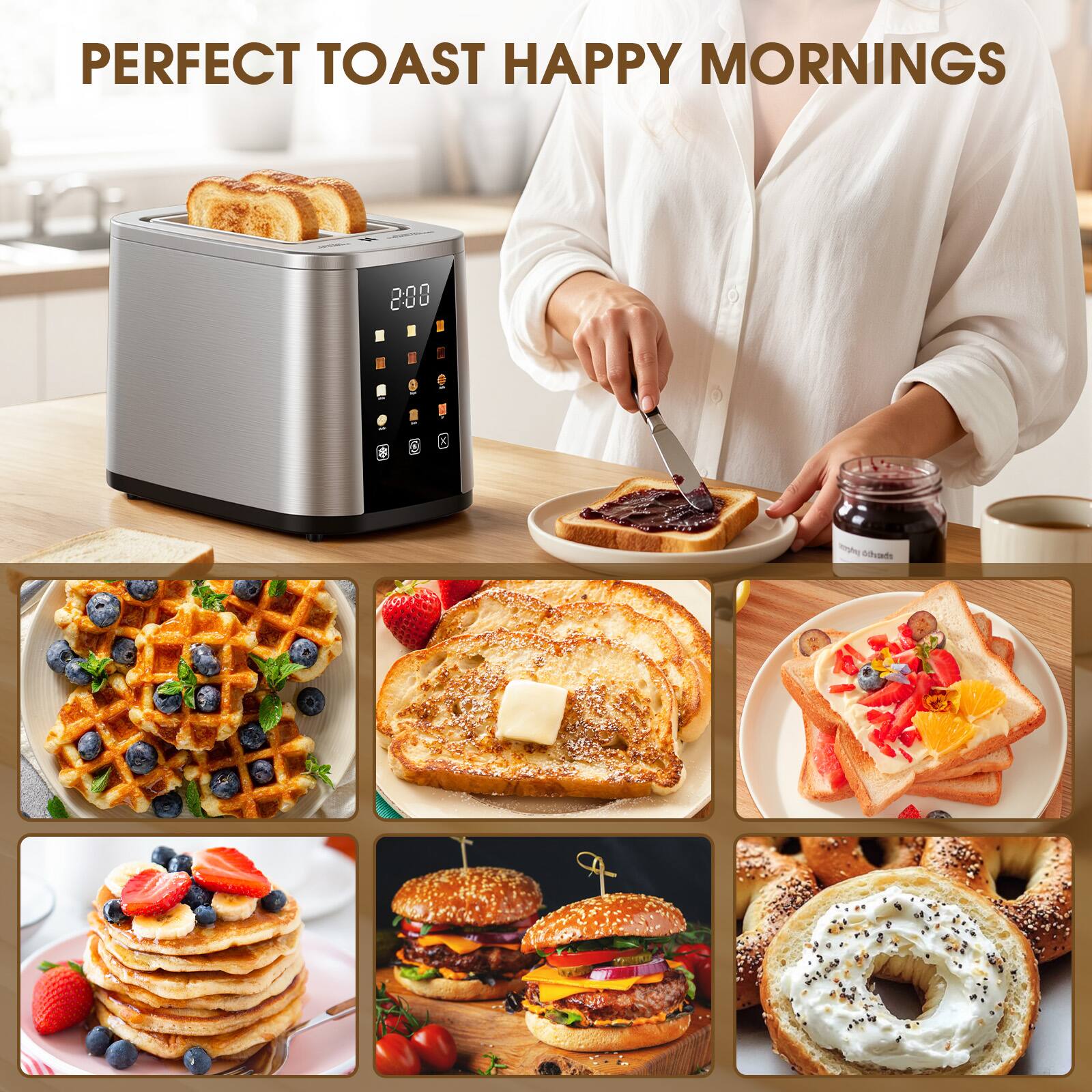 PERFECT TOAST HAPPY MORNINGS