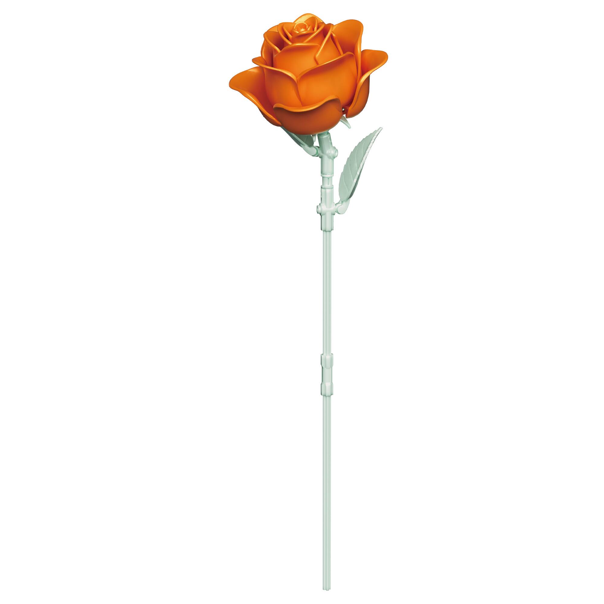 Alt View 6. Contixo - BK10 Flower Bouquet Building Set, 360-Piece Botanical Brick Kit with Adjustable Stems for Kids & Adults Ages 8+ - Orange.