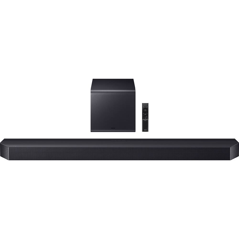 Alt View 1. Samsung - Samsung HW-Q900F Q Series Soundbar 7.1.2 Ch Subwoofer (2025) - Black.