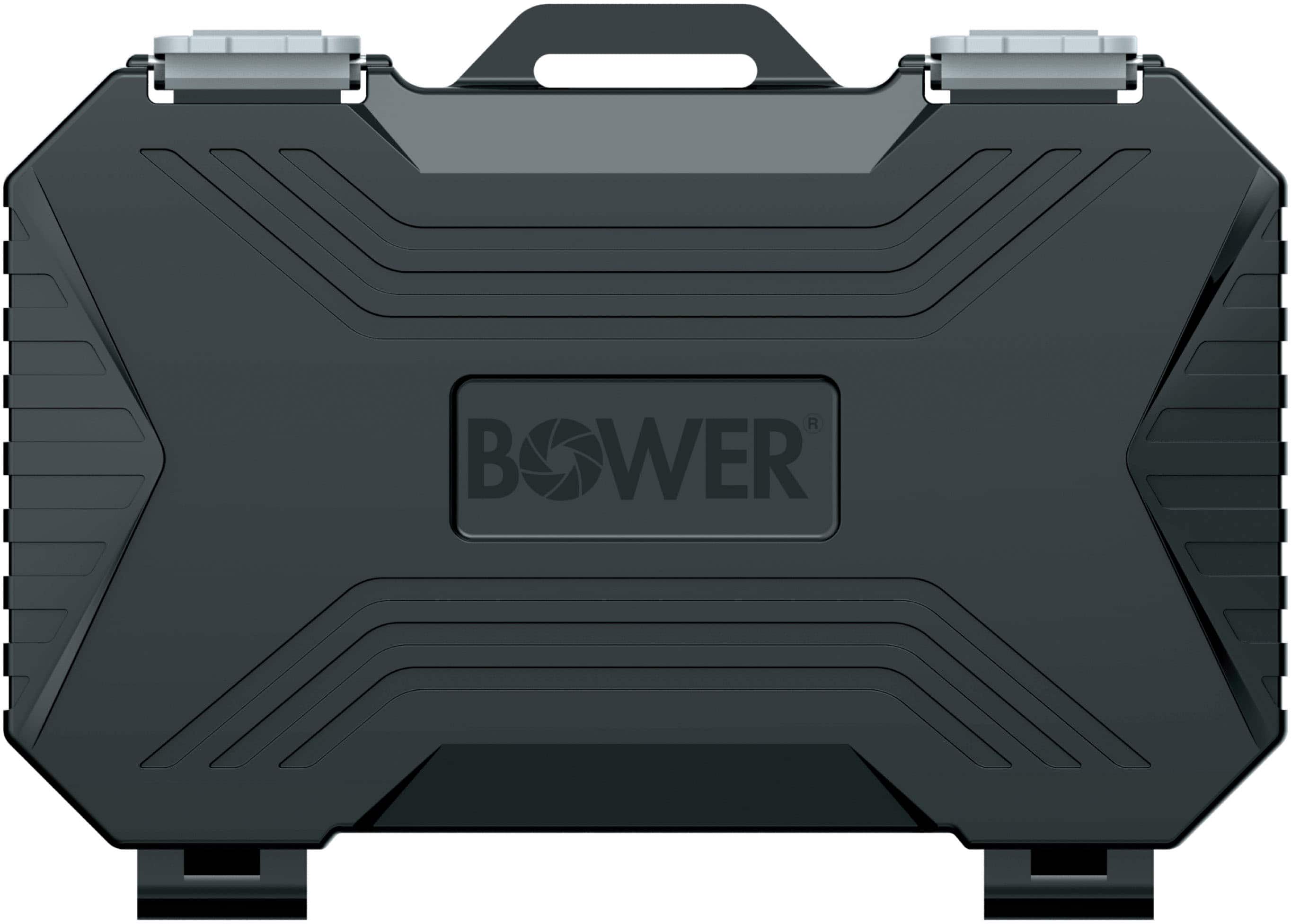 Angle. Bower - Durable Memory Card Case - Black.
