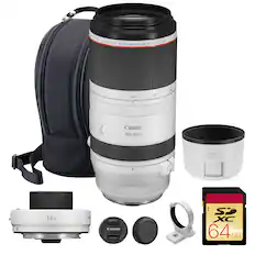 CANON LENS F4.5-7.1 L RF100-500mm IS USM
100 135 300
Canon 100-500
Canon - 1.4x
Canon CToR
XC 64GB