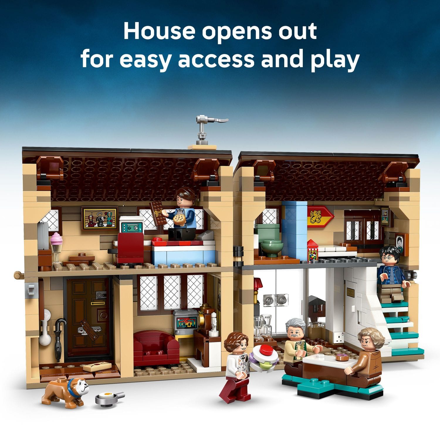 LEGO Harry Potter Privet Drive: Aunt Marge's Visit 76451 6526359