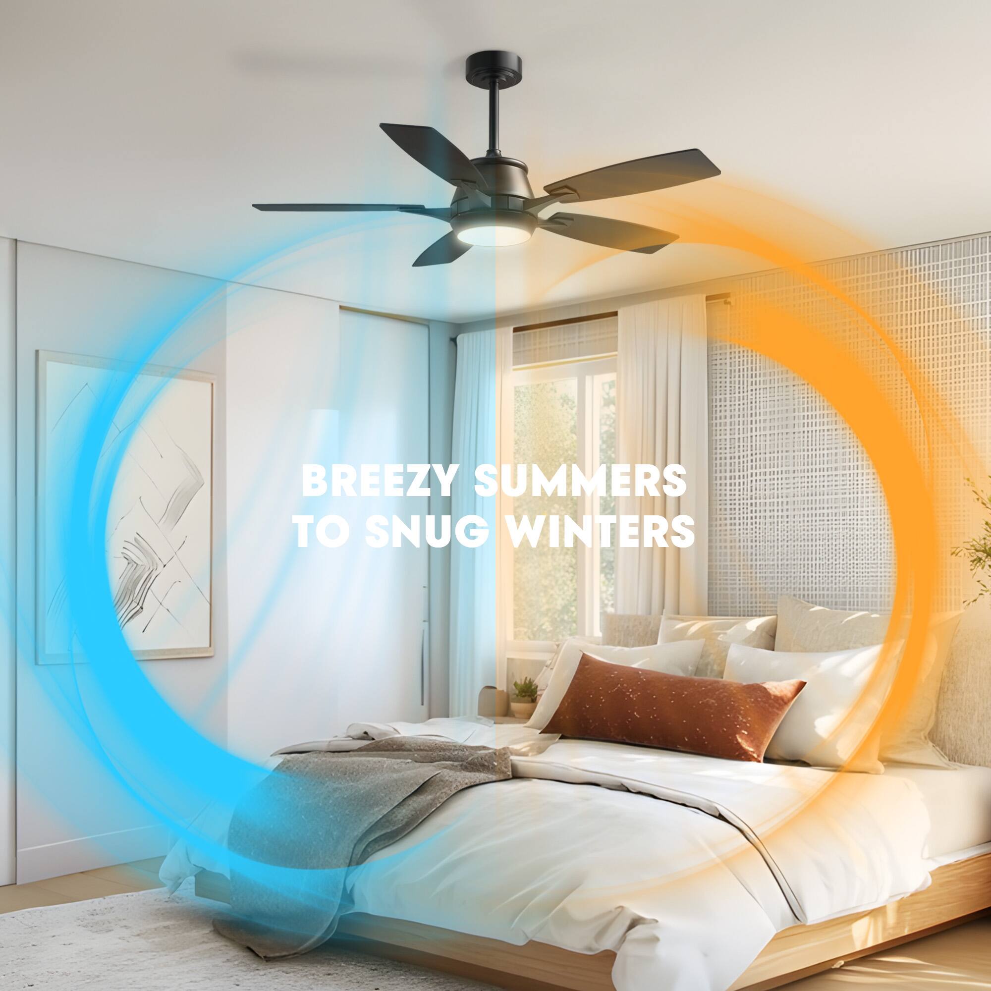 BREEZY SUMMERS TO SNUG WINTERS