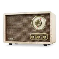 Victrola - Willow 3W Bluetooth Radio with Speakers - Natural - Angle_Zoom