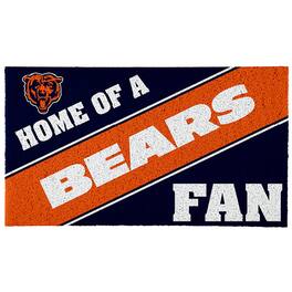 Evergreen Enterprises - Chicago Bears 18" x 30" Team Turf Mat - Multicolor