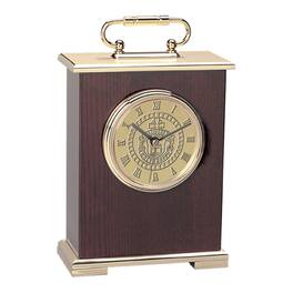 Jardine - Campbell Fighting Camels Carriage Clock - Gold