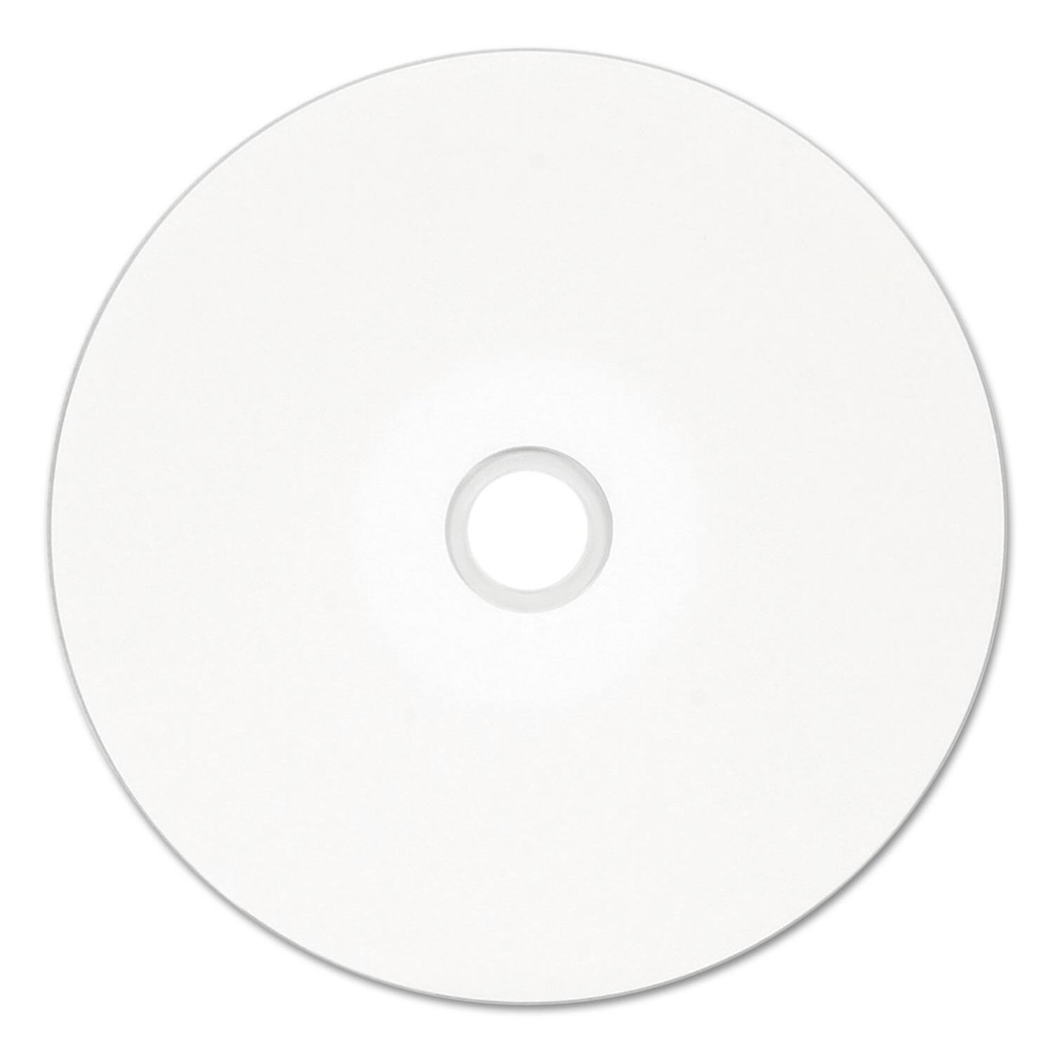 Alt View 2. Verbatim - Verbatim 4.7GB 16X DVD-R White Inkjet Printable, Hub Printable 50 Packs Spindle Disc Model 95079 - White.