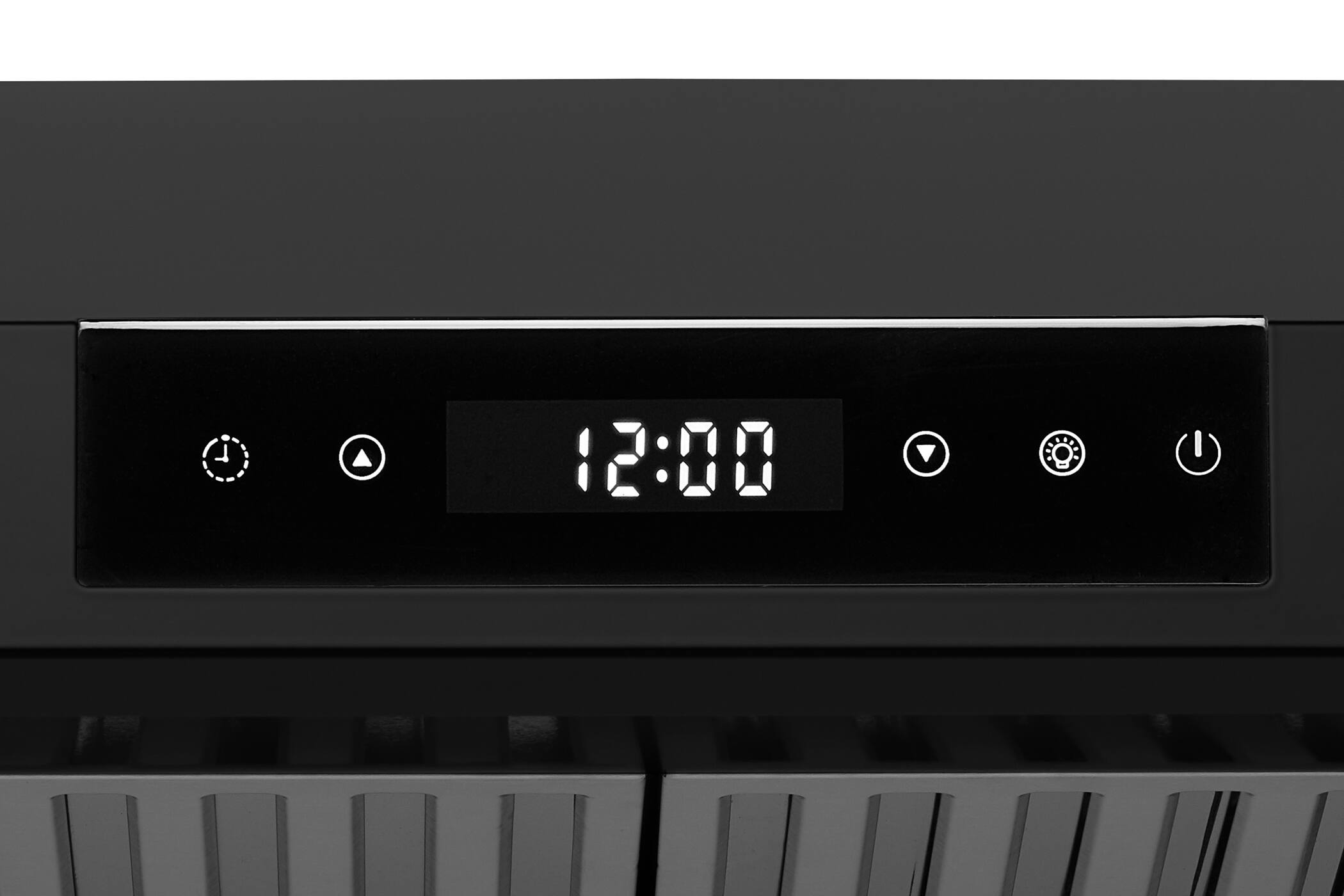 Alt View 4. Hauslane - Hauslane UC-PS18 30-in Ducted Matte Black Undercabinet Range Hood with 3-Way Venting System - Matte Black.