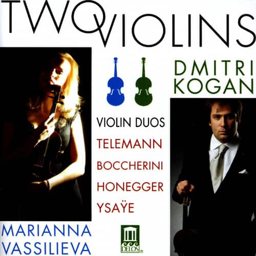 Marianna Vassilieva - Two Violins  - COMPACT DISCS