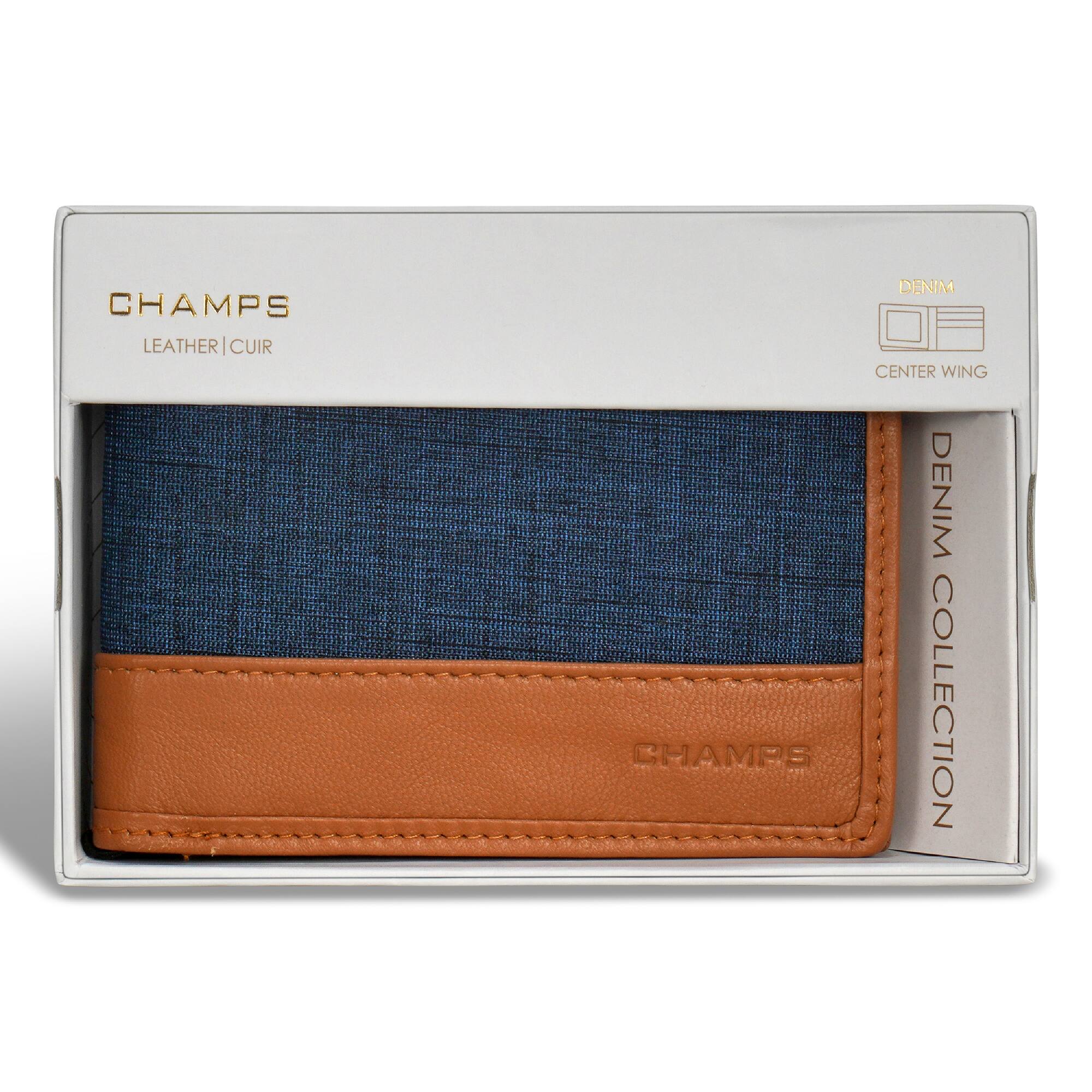 CHAMPS  
LEATHER | CUIR  

DENIM  
CENTER WING  

DENIM COLLECTION  

CHAMPS