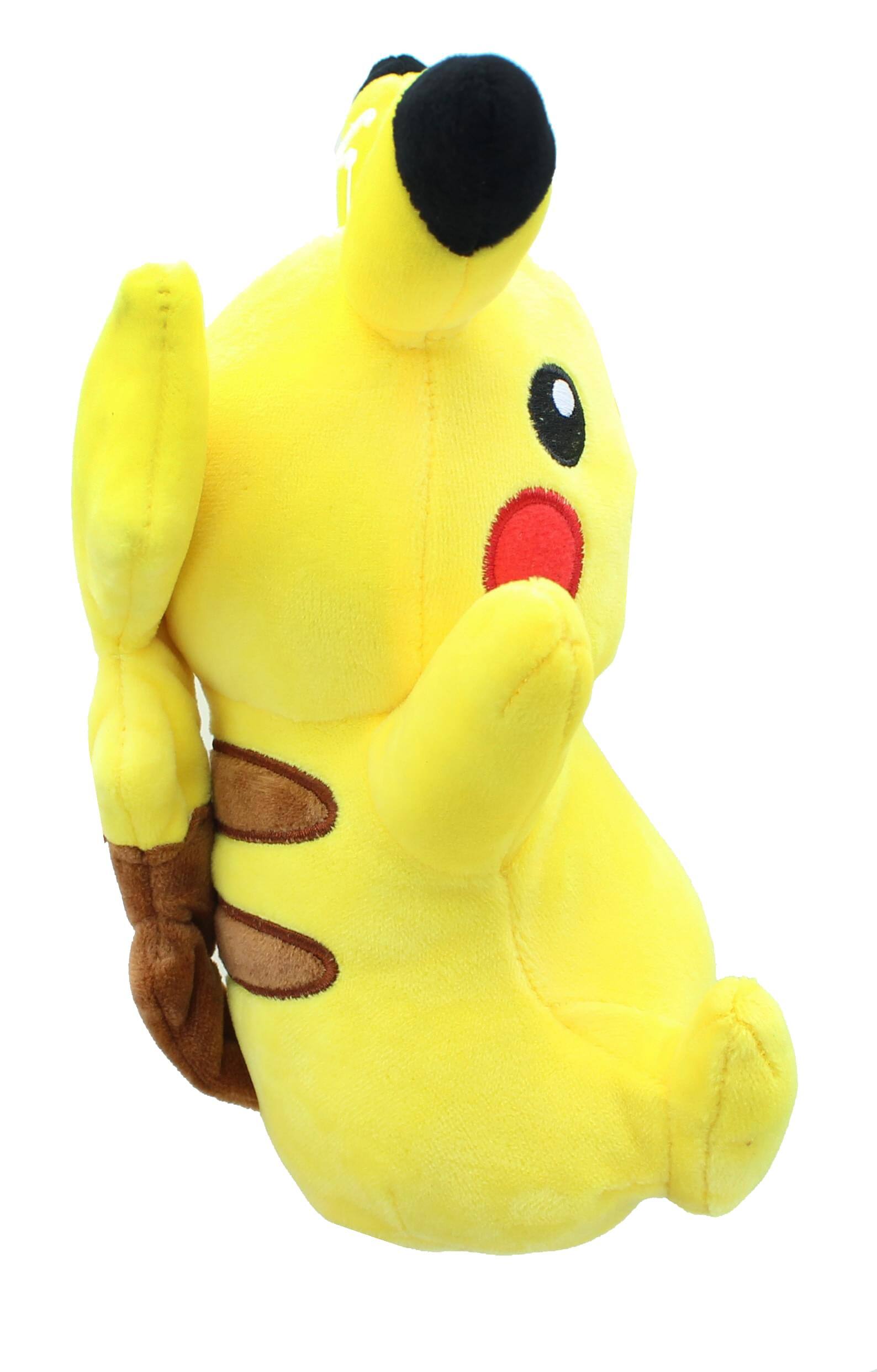 Alt View 10. Wicked Cool Toys - Pokémon Sword & Shield 8 Inch Collectible Plush | Pikachu - Yellow.