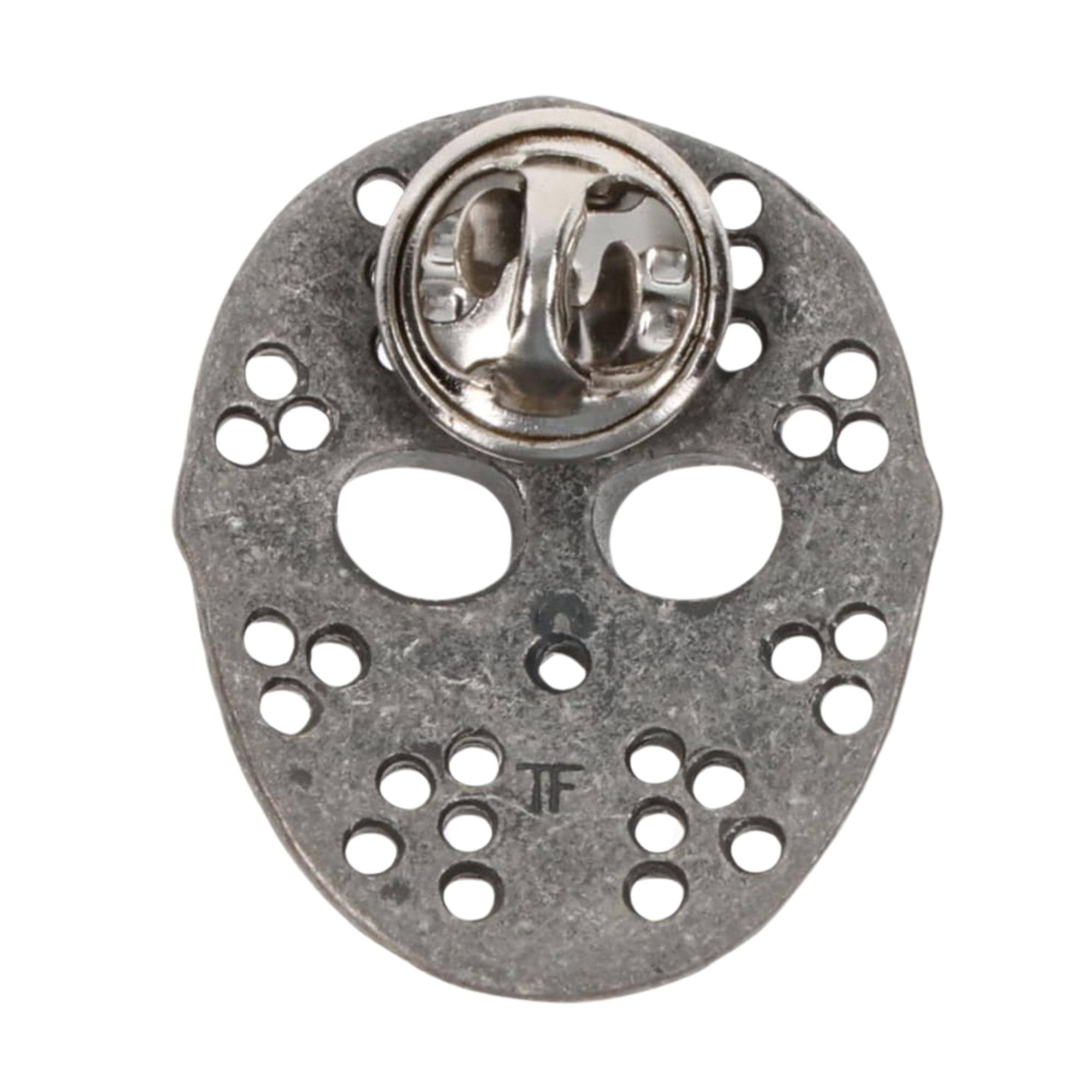 Alt View 10. Nerd Block - Friday the 13th Jason Voorhees Hockey Mask Pin - Silver.