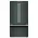 Alt View 12. KitchenAid - 24 Cu. Ft. French Door Counter-Depth Refrigerator with Interior Dispense - Juniper.