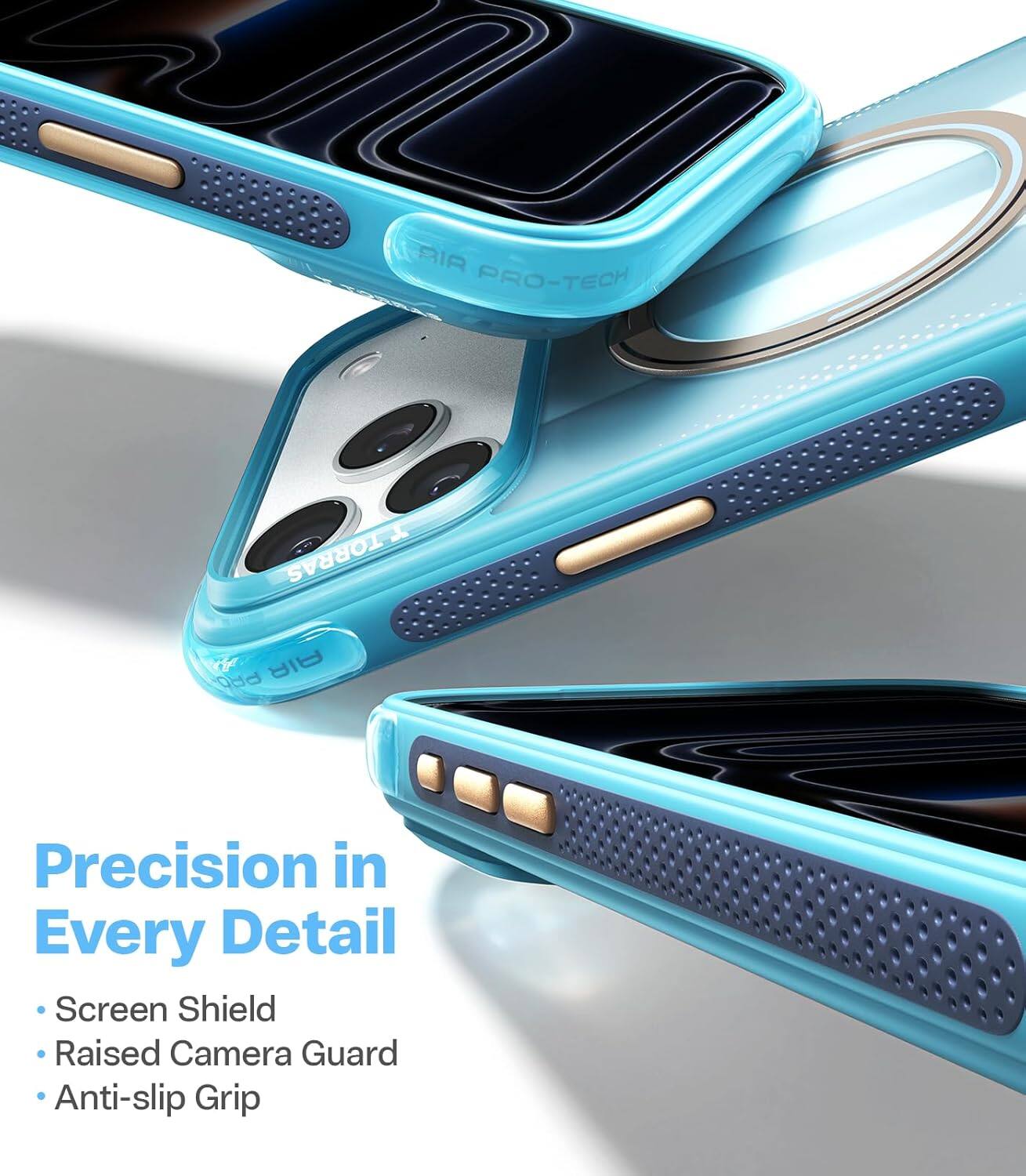 TORRAS Ostand Q3 Air, Soccer Limited Edition Shockproof Magnetic