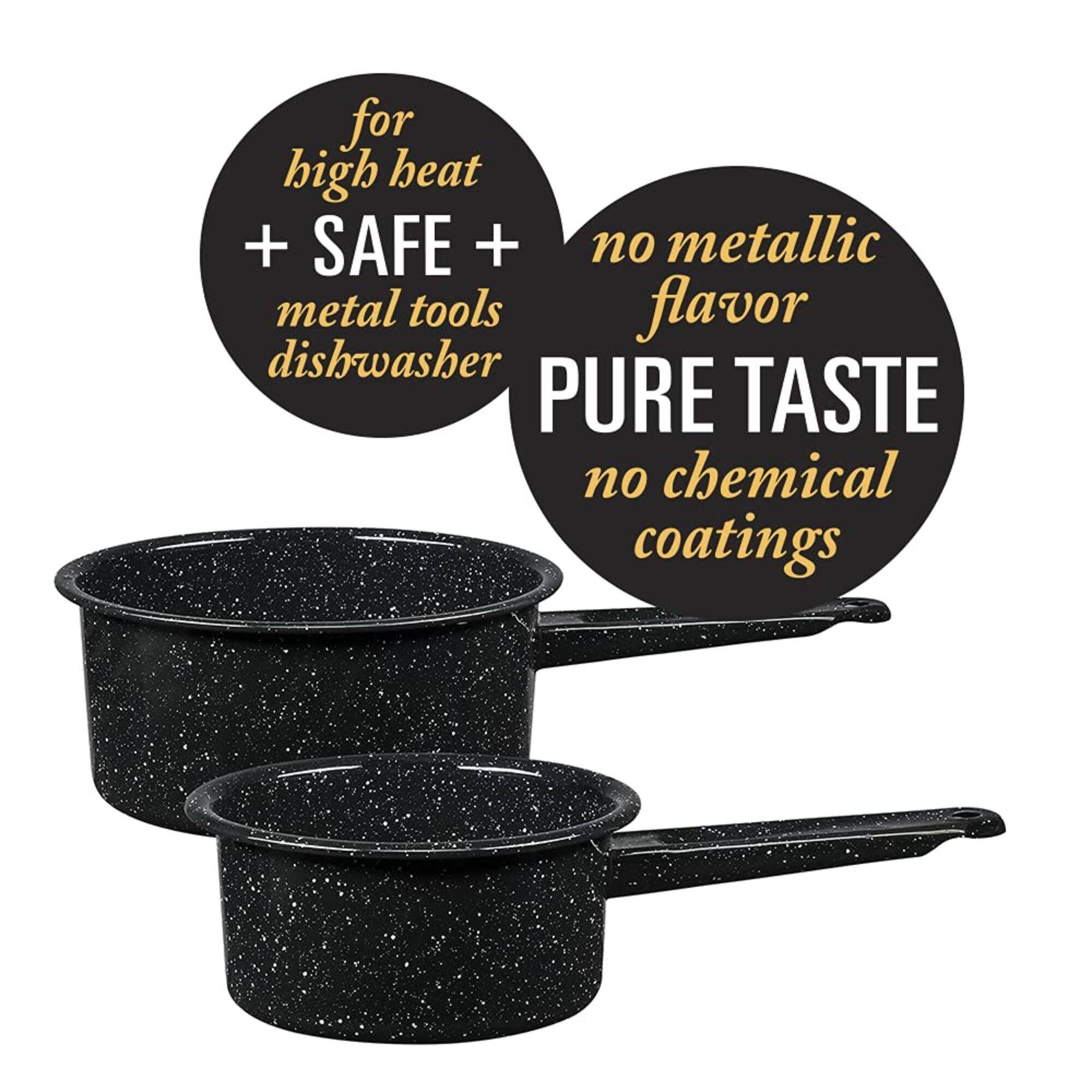 for high heat + SAFE + no metallic flavor dishwasher PURE TASTE no chemical coatings