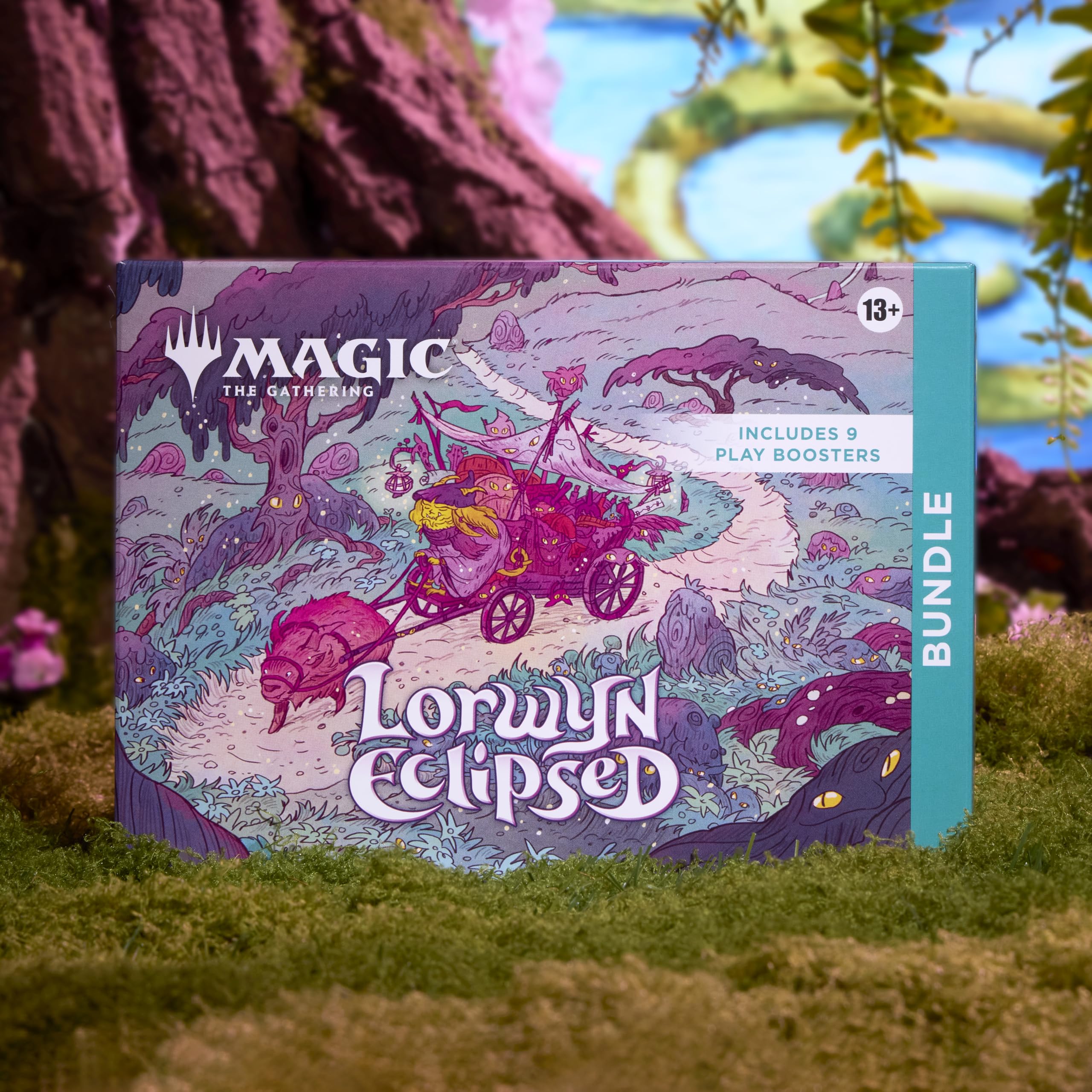 13+ MAGIC THE GATHERING INCLUDES 9 PLAY BOOSTERS LORWYN ECLIPSED BUNDLE