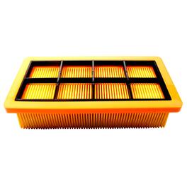 HQRP - Flat Pleated Filter Replacement for Karcher AD 2 / AD 3 / AD 4 / AD 3.000 Ash Dry Vacuums, Replaces 6.415-953.0