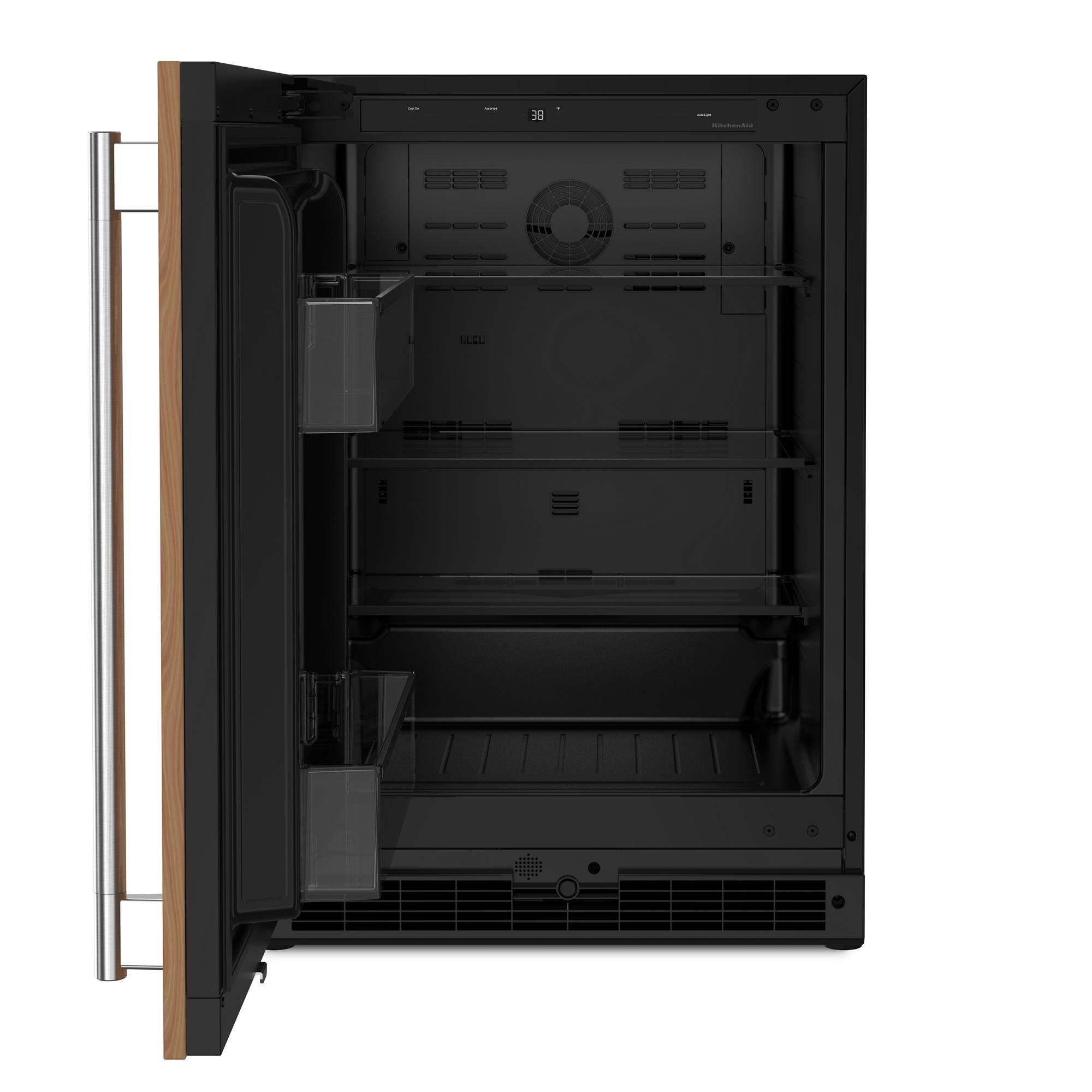 KitchenAid - 5.0 Cu. Ft. Undercounter Refrigerator - Custom Panel Ready