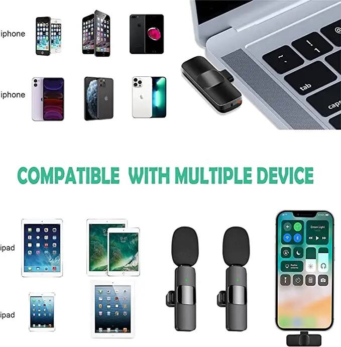 iPhone  
iPhone  

Compatible with Multiple Device  

iPad  
iPad  

Microphone  

Open Light