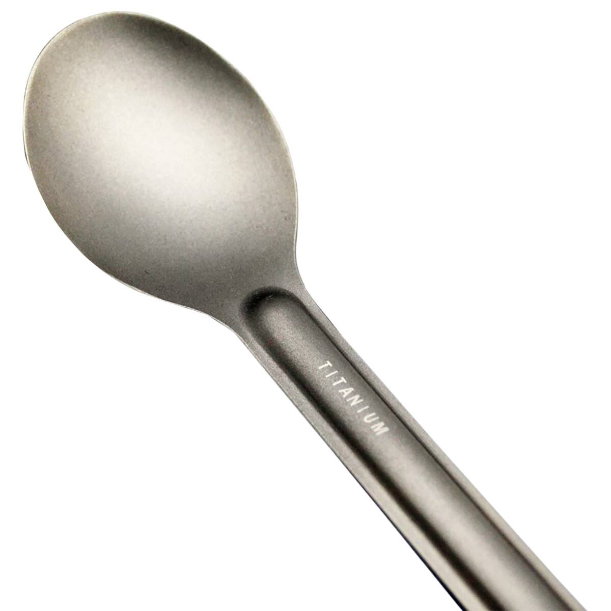 Alt View 1. TOAKS - TOAKS Titanium Ultralight Spoon SLV-05 - Outdoor Camping - Grey.