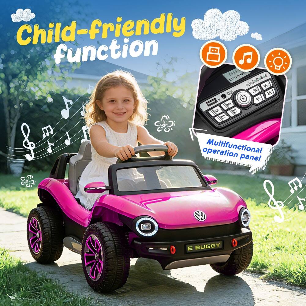 Child-friendly function by SOCKE DC12V U MODE

Multifunctional operation panel

E BUGGY