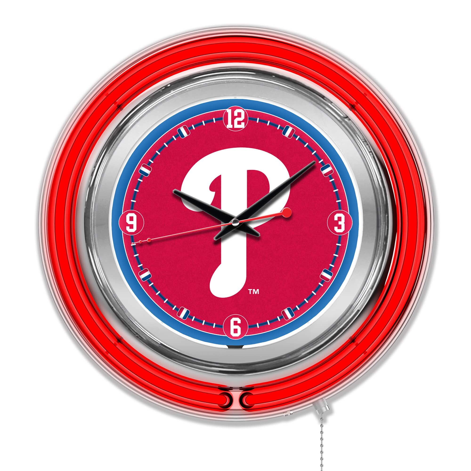 Holland Bar Stool Co. - Double-Walled Neon Clock - Multicolor