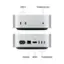 The text on the image reads:

USB-C Headphone jack > HOMI  | I Ethernet HDMI Thunderbolt 4

The corrected text would be:

USB-C Headphone jack > HOMI | I Ethernet HDMI Thunderbolt 4