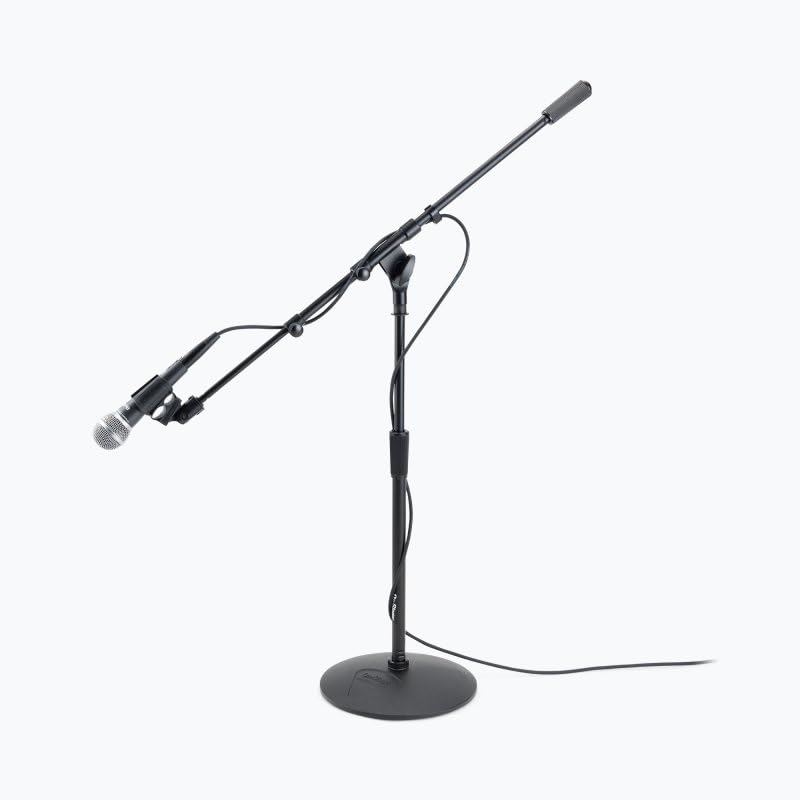 Alt View 7. On Stage Stands - On-Stage MS9417 Kick Drum/Amp Telescoping Microphone Boom Stand,Black - Black.