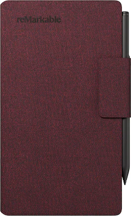 reMarkable - Paper Pro Move - Mosaic weave Book Folio for your 7.3'' paper tablet - Burgundy