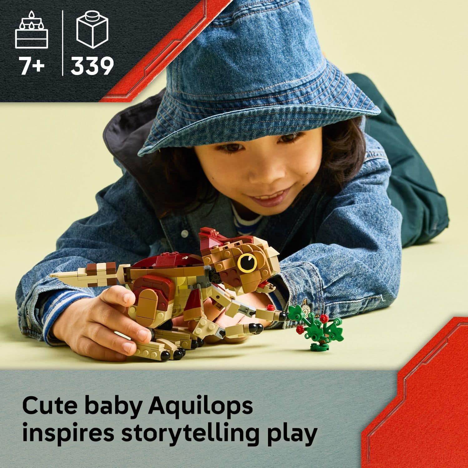 7+ 339 Cute baby Aquilops inspires storytelling play