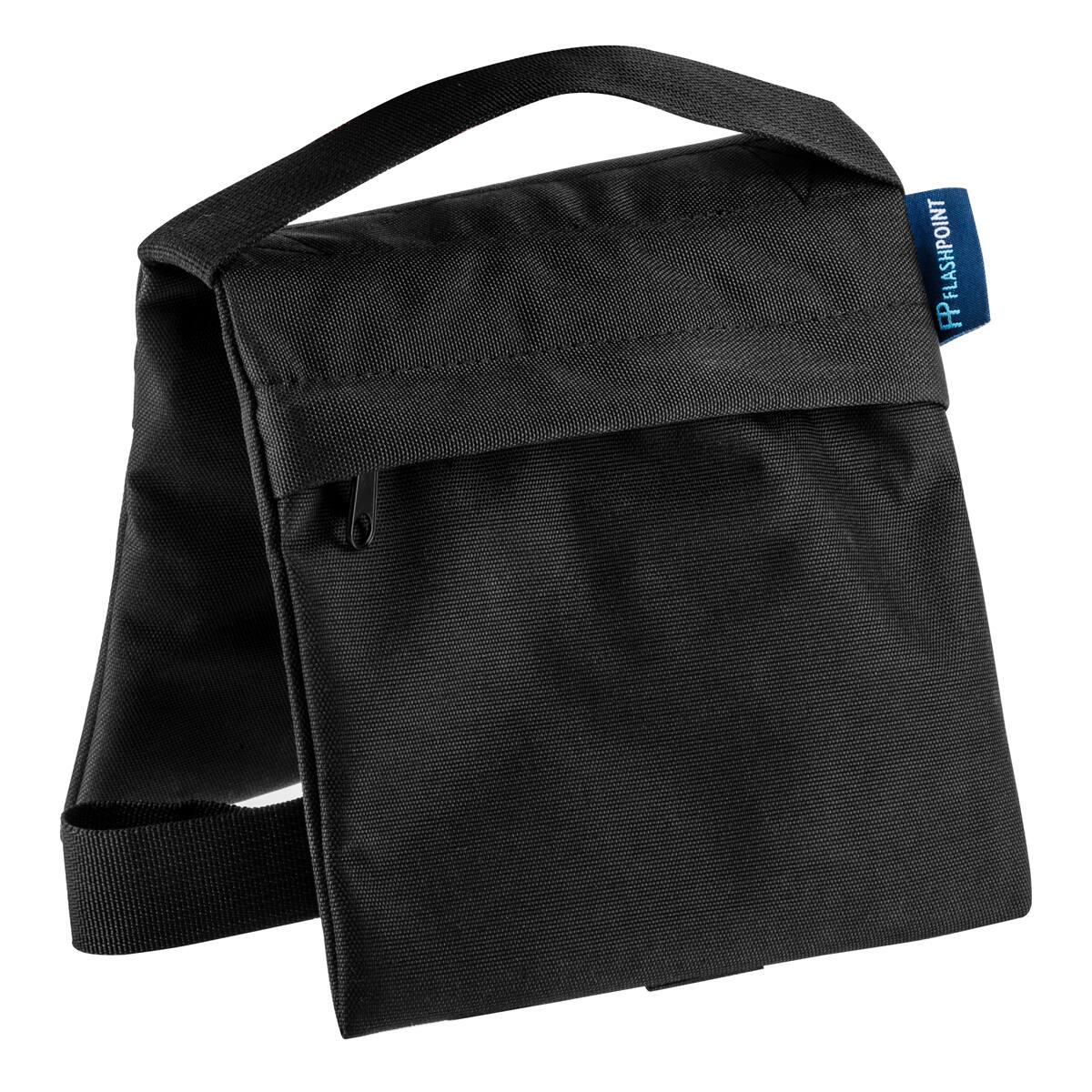 Front. Flashpoint - Flashpoint Empty Saddle Sandbag, Cordura Nylon - (5 lb Capacity, Black).