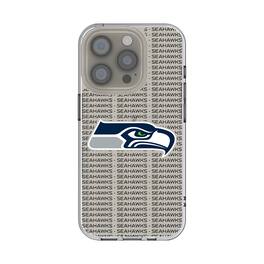 Keyscaper - NFL - Seattle Seahawks iPhone Clear Text Backdrop Design Case - 15 - Multicolor