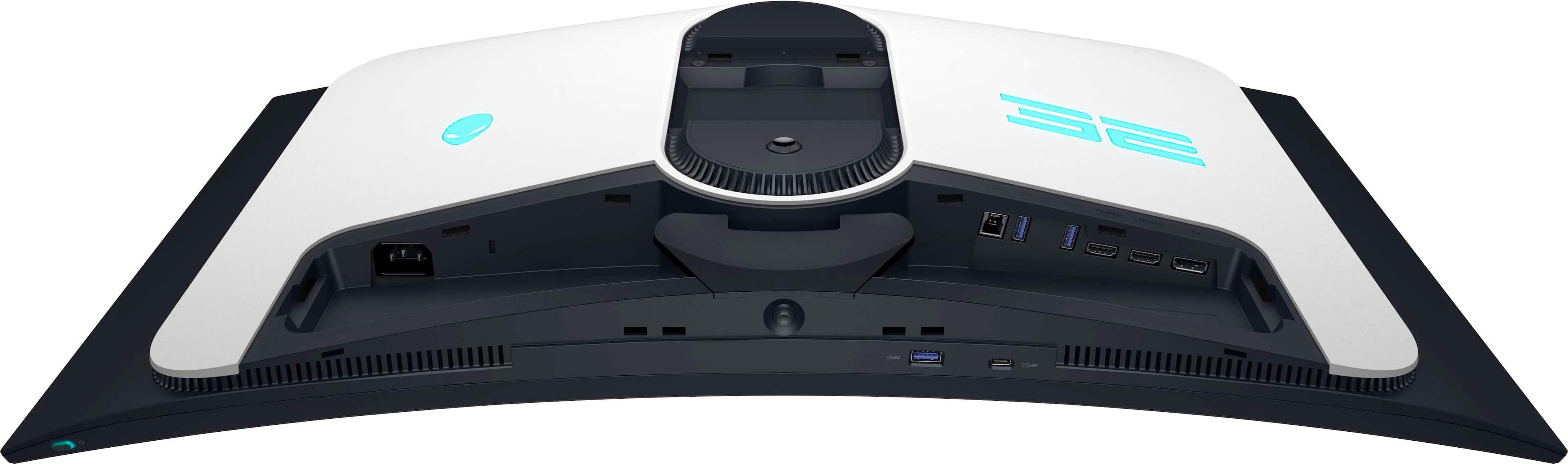 Alt View 26. Alienware - AW3225QF 31.6" QD-OLED Curved 4K UHD 240Hz .03-ms G-SYNC Gaming Monitor with HDR (HDMI, USB-C) - Lunar Light.