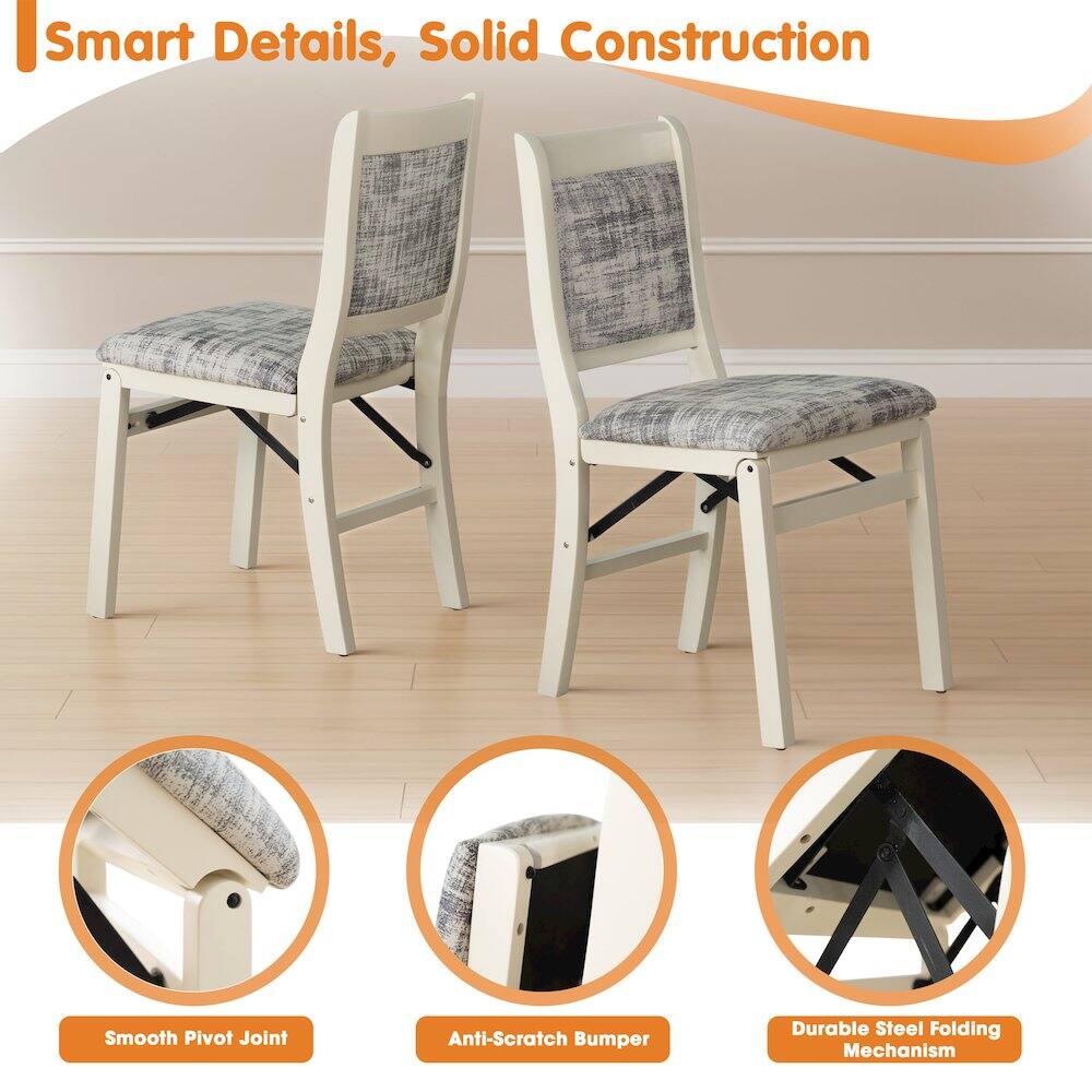 Smart Details, Solid Construction  
Smooth Pivot Joint  
Anti-Scratch Bumper  
Durable Steel Folding Mechanism