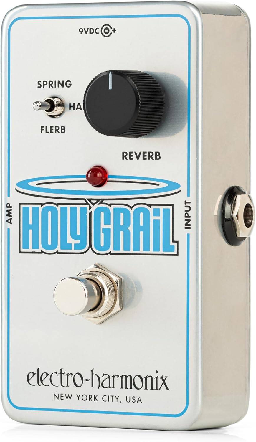9VDC + SPRING FLERB REVERB AMP INPUT HOLY GRAIL electro-harmonix NEW YORK CITY, USA