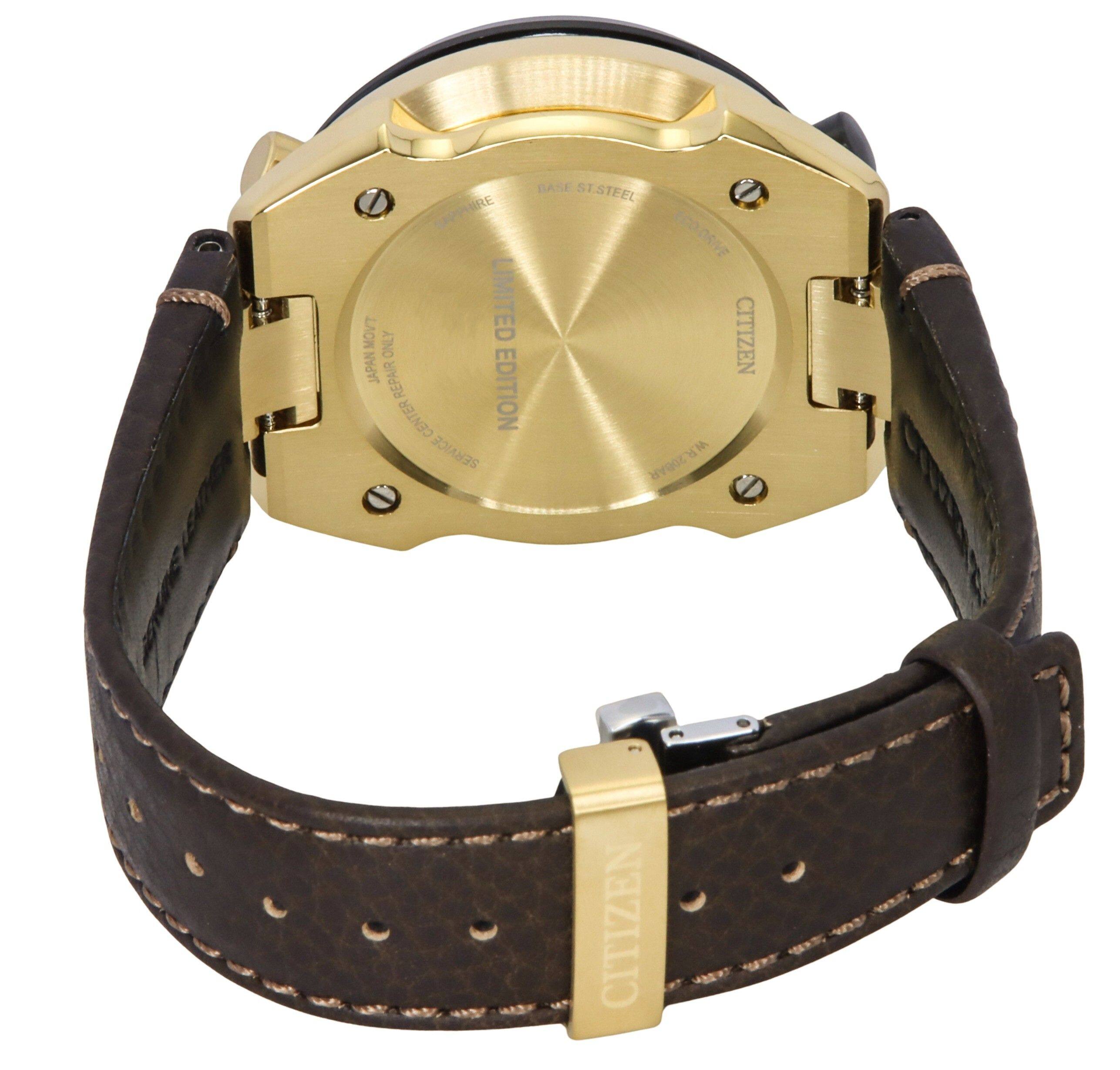 BASE STEEL NAPHIRE MRE ECODRIVE MOV'T LIMITED CITIZEN ONLY JAPAN REPAIR CENTER EDITION SERVICE W.R.20BAR CITIZEN