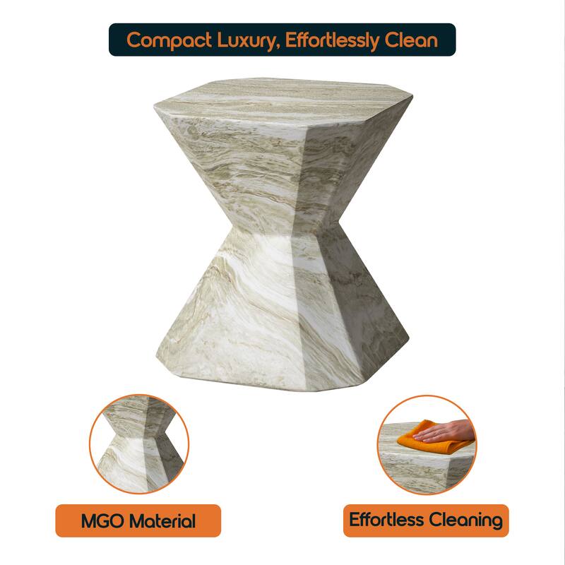 Compact Luxury, Effortlessly Clean  
MGO Material  
Effortless Cleaning