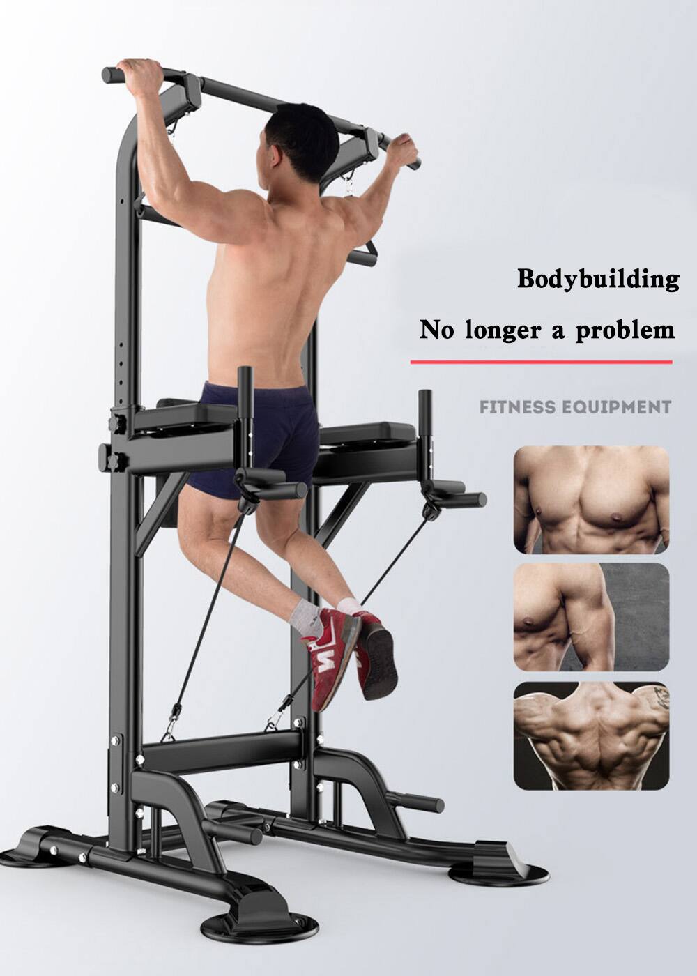 Bodybuilding  
No longer a problem  

FITNESS EQUIPMENT