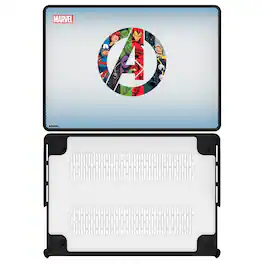 Keyscaper - Marvel Grid Laptop Case - Apple MacBook Air 13-inch (M2, 2022)/(M3, 2024) - Avengers