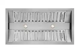 Hauslane - 40 inches - Convertible - Range Hood Insert - Silver