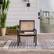Alt View 37. Walker Edison - Boho Solid Wood Outdoor Accent Chair - Black Wash.