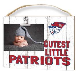 Jardine - Cumberlands Patriots 8" x 10" Cutest Little Fan Weathered Team Logo Clip Photo Frame - White